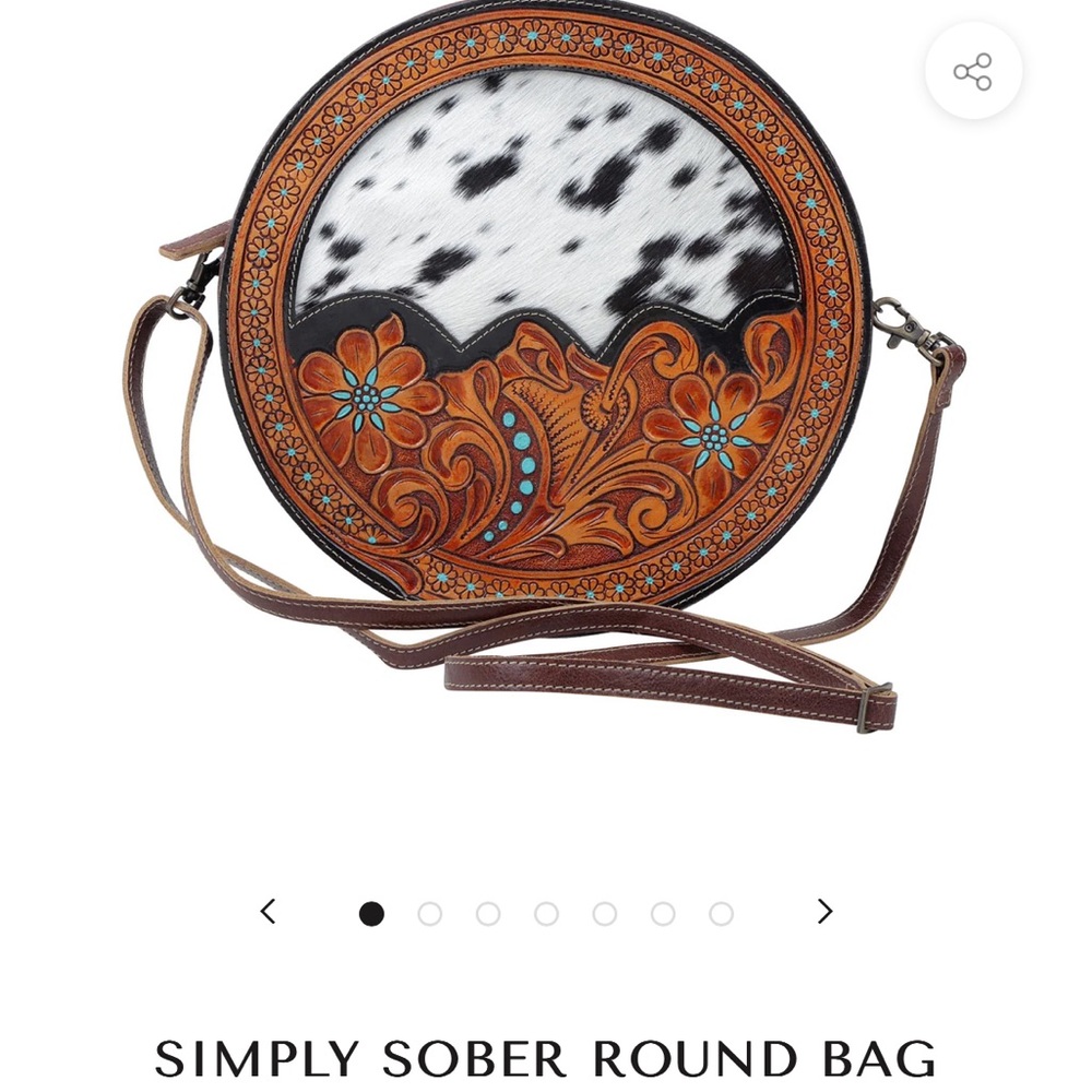 Simply Sober Round Myra Bag